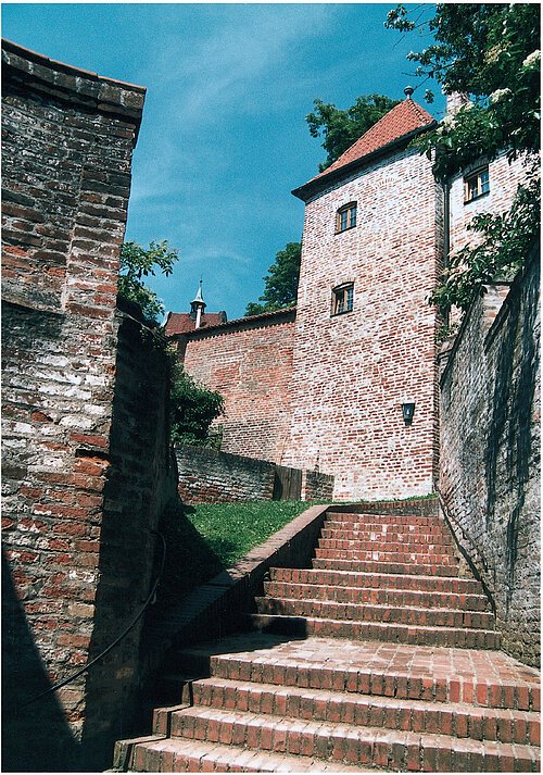 Fürstentreppe Burg Trausnitz