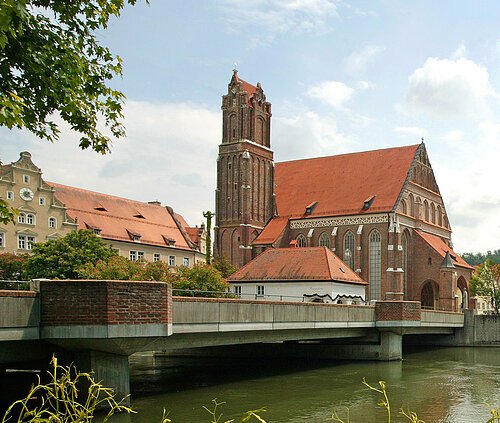 Heilig-Geist-Kirche Blick Isargestade